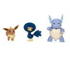POKEMON - SET OF 3 ACTION FIGURES, W21 - 4 MODELS (PKW3894)