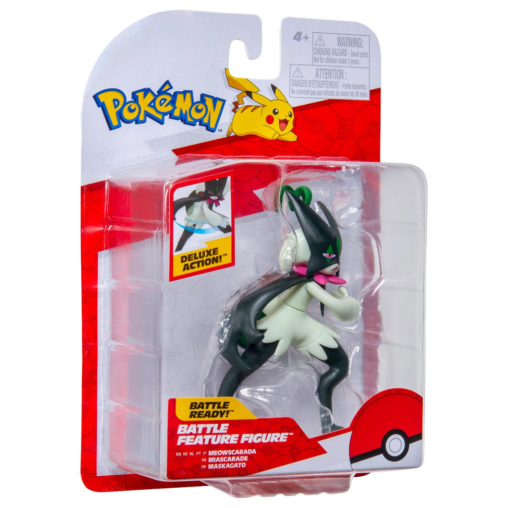 POKEMON - FIGURINA DELUXE DE ACTIUNE, MEWTWO / PANGORO / MEOWSCARADA / GARCHOMP - JAZWARES (PKW3370)