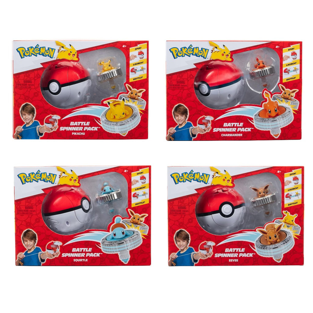 POKEMON - BATTLE SPINNER PLAYSET WITH FIGURE, VARIOUS MODELS (PKW4397)