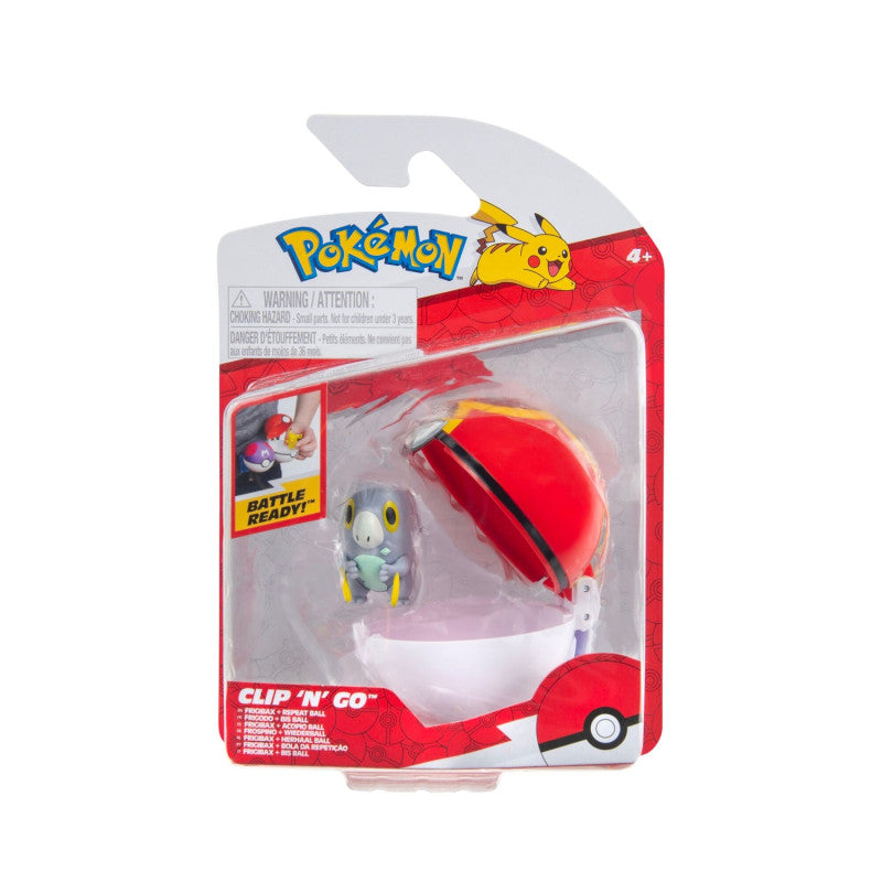 POKEMON - SET 2 FIGURINE CLIP N GO - DIVERSE MODELE - JAZWARES (PKW4155)