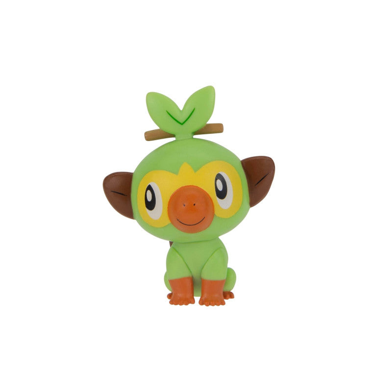 POKEMON - FIGURINA DELUXE DE ACTIUNE, GROOKEY + POKE BALL - JAZWARES (PKW4157)