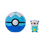 POKEMON - FIGURINA DELUXE DE ACTIUNE, OSHAWOTT + DIVE BALL - JAZWARES (PKW4158)