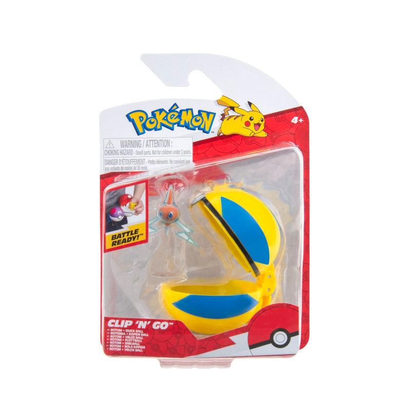POKEMON - SET 2 FIGURINE CLIP N GO - DIVERSE MODELE - JAZWARES (PKW4155)