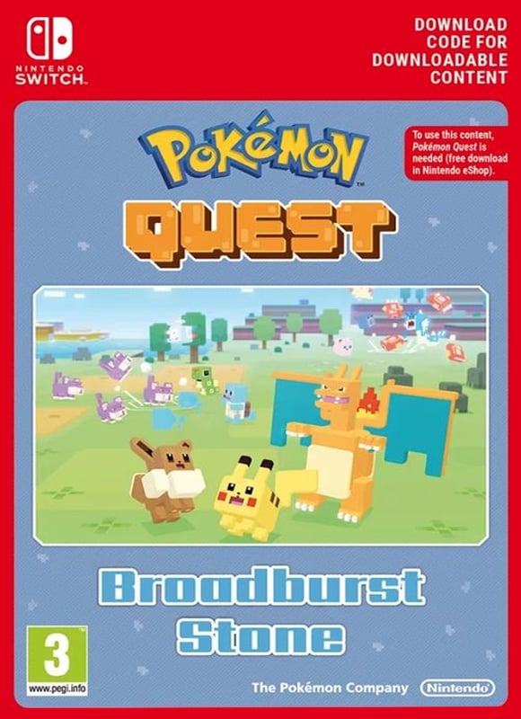 POKEMON QUEST - BROADBURST STONE (DLC) - NINTENDO SWITCH - MULTILANGUAGE - EU
