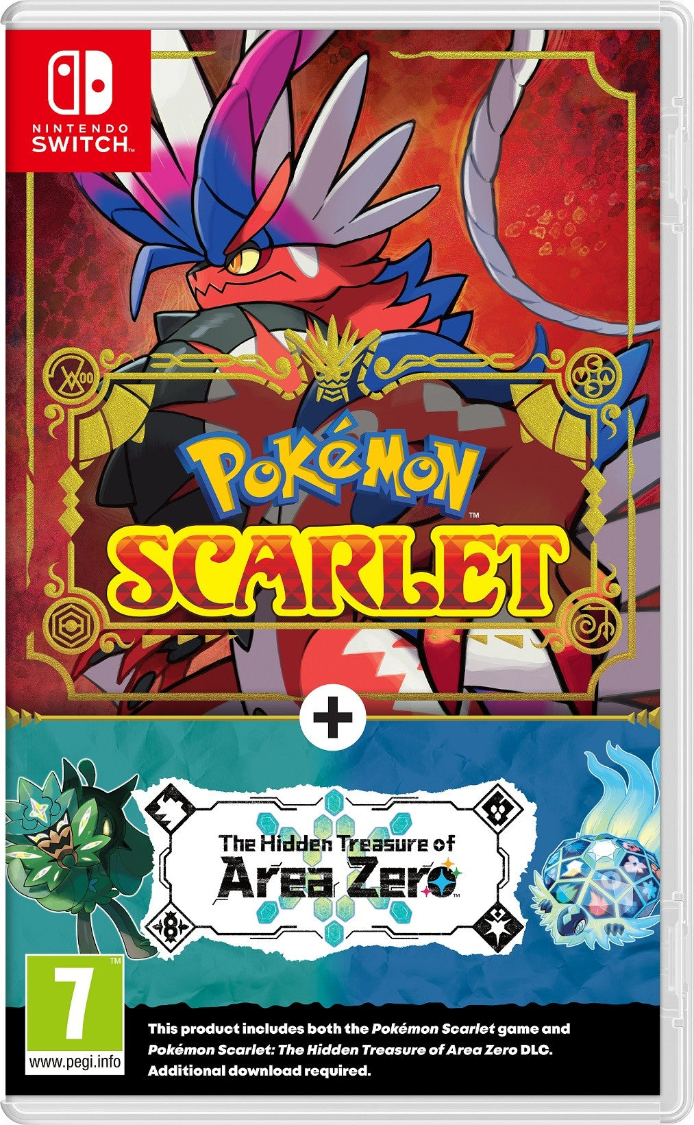 POKEMON SCARLET - THE HIDDEN TREASURE OF AREA ZERO (DLC) - NINTENDO SWITCH - MULTILANGUAGE - EU - Libelula Vesela - Jocuri video