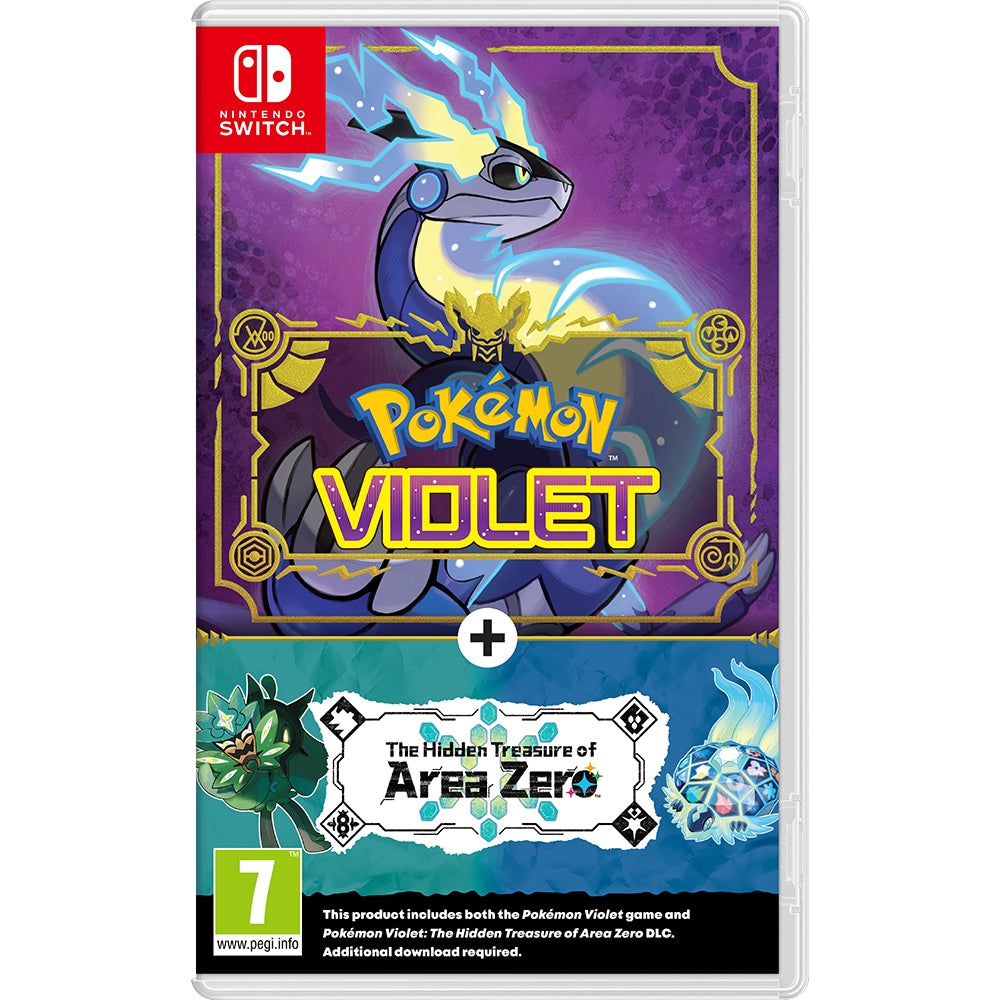POKEMON VIOLET: THE HIDDEN TREASURE OF AREA ZERO EXTENSION - NINTENDO SWITCH - MULTILANGUAGE - EU - Libelula Vesela - Jocuri video