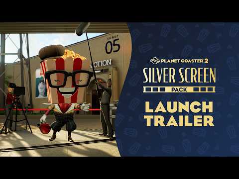 PLANET COASTER 2 - SILVER SCREEN PACK (DLC) - PC - STEAM - MULTILANGUAGE - WORLDWIDE