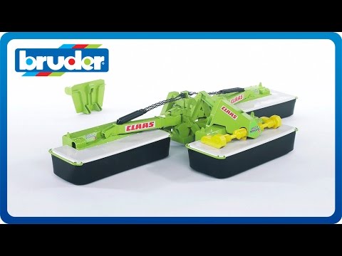 COSITOARE TRIPLA CLAAS DISCO 8550 C PLUS - BRUDER (BR02218)