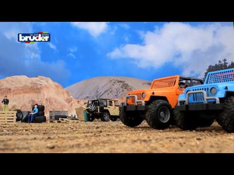 JEEP CROSS COUNTRY DE CURSE ALBASTRU - BRUDER (02541)