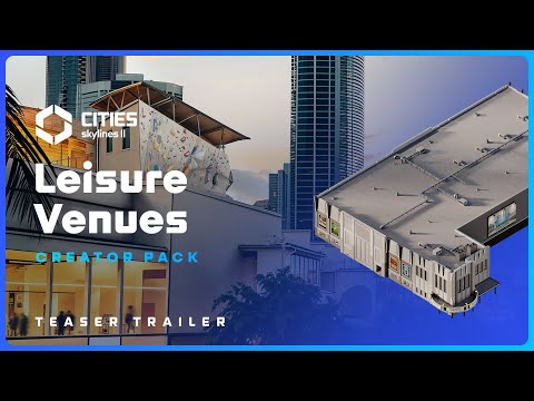 CITIES: SKYLINES II - CREATOR PACK: LEISURE VENUES (DLC) - PC - STEAM - MULTILANGUAGE - WORLDWIDE