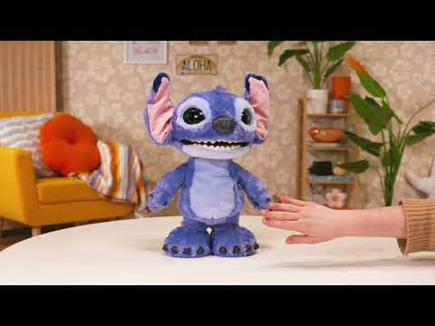 DISNEY STITCH - PLUS INTERACTIV, 100+ SUNETE SI REACTII - JAKKS PACIFIC (12284)
