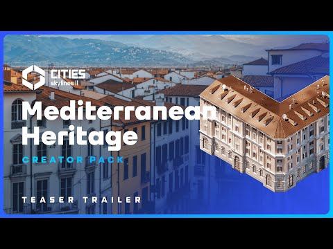 CITIES: SKYLINES II - CREATOR PACK: MEDITERRANEAN HERITAGE (DLC) - PC - STEAM - MULTILANGUAGE - WORLDWIDE