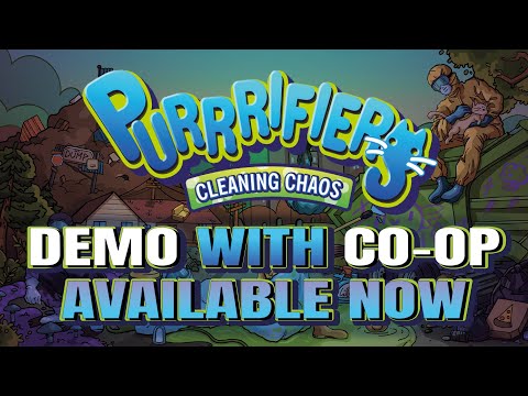 PURRRIFIERS: CLEANING CHAOS - PC - STEAM - MULTILANGUAGE - WORLDWIDE