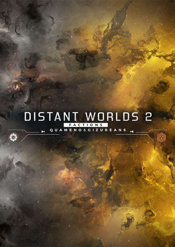 DISTANT WORLDS 2: FACTIONS - QUAMENO AND GIZUREANS (DLC) - PC - STEAM - MULTILANGUAGE - WORLDWIDE - Libelula Vesela - Jocuri Video