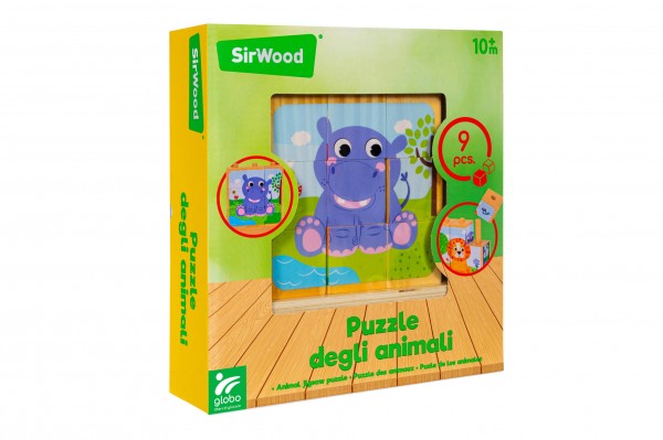 SIRWOOD 9-CUBE PUZZLE - GLOBO (GL41237)