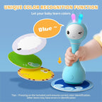 ALILO SMARTY BUNNY - INTERACTIVE BUNNY FOR BABIES, BLUE, RO/EN (R1/Blue)