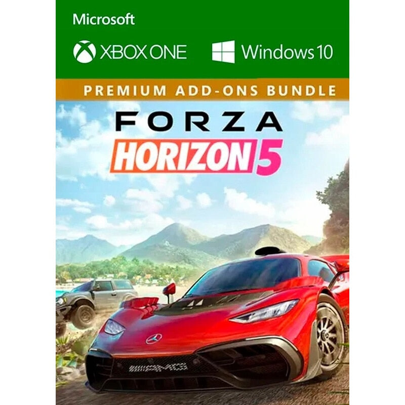 FORZA HORIZON 5 PREMIUM ADD-ONS BUNDLE (XBOX SERIES X|S, WINDOWS 10) - XBOX LIVE - MULTILANGUAGE - WORLDWIDE