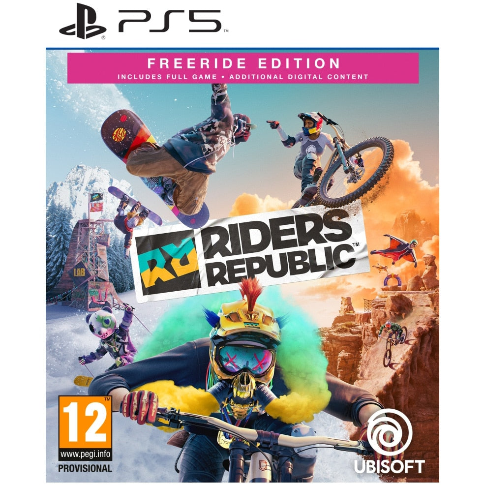 RIDERS REPUBLIC - BUNDLE FREE RIDE - PLAYSTATION PS5 - PSN - EU - MULTILANGUAGE - Libelula Vesela - Jocuri video