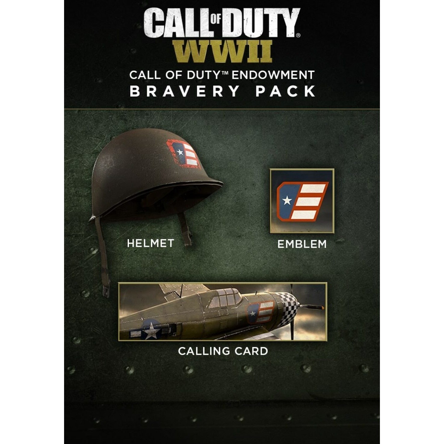 CALL OF DUTY: WWII - CALL OF DUTY ENDOWMENT BRAVERY PACK - PC - STEAM - MULTILANGUAGE - WORLDWIDE - Libelula Vesela - Jocuri video