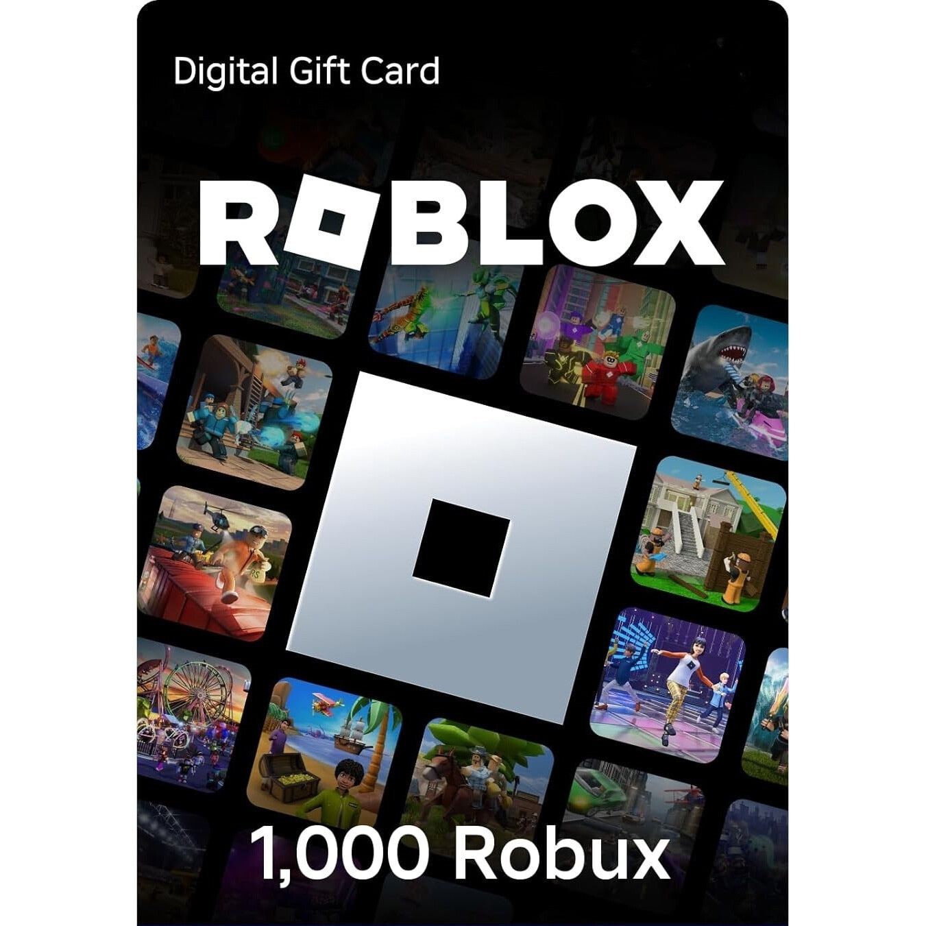 ROBLOX GIFT CARD 1000 ROBUX (ROBLOX) - PC - OFFICIAL WEBSITE - EN - WORLDWIDE