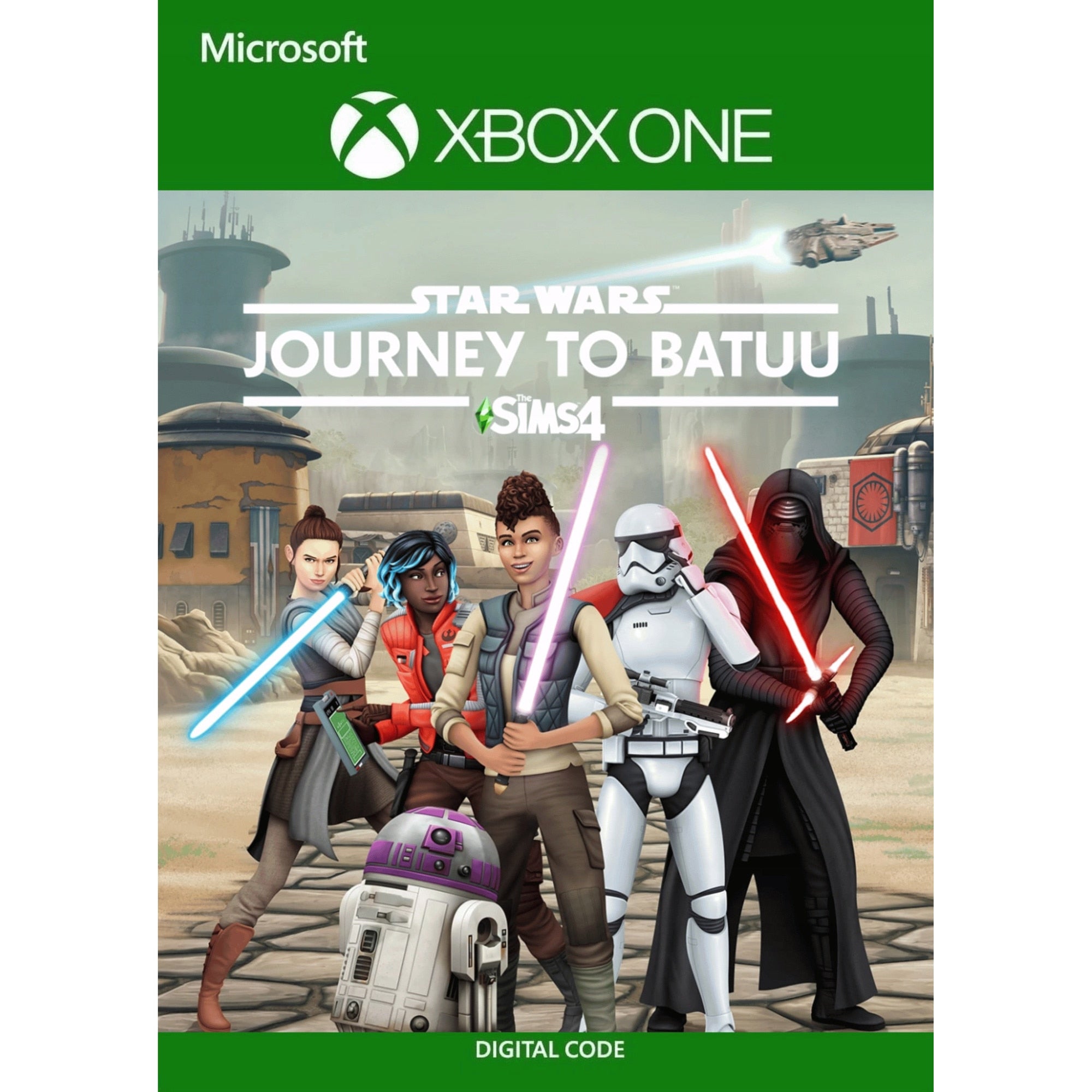 THE SIMS 4 - STAR WARS: JOURNEY TO BATUU (DLC) (XBOX ONE) - XBOX LIVE - MULTILANGUAGE - EU