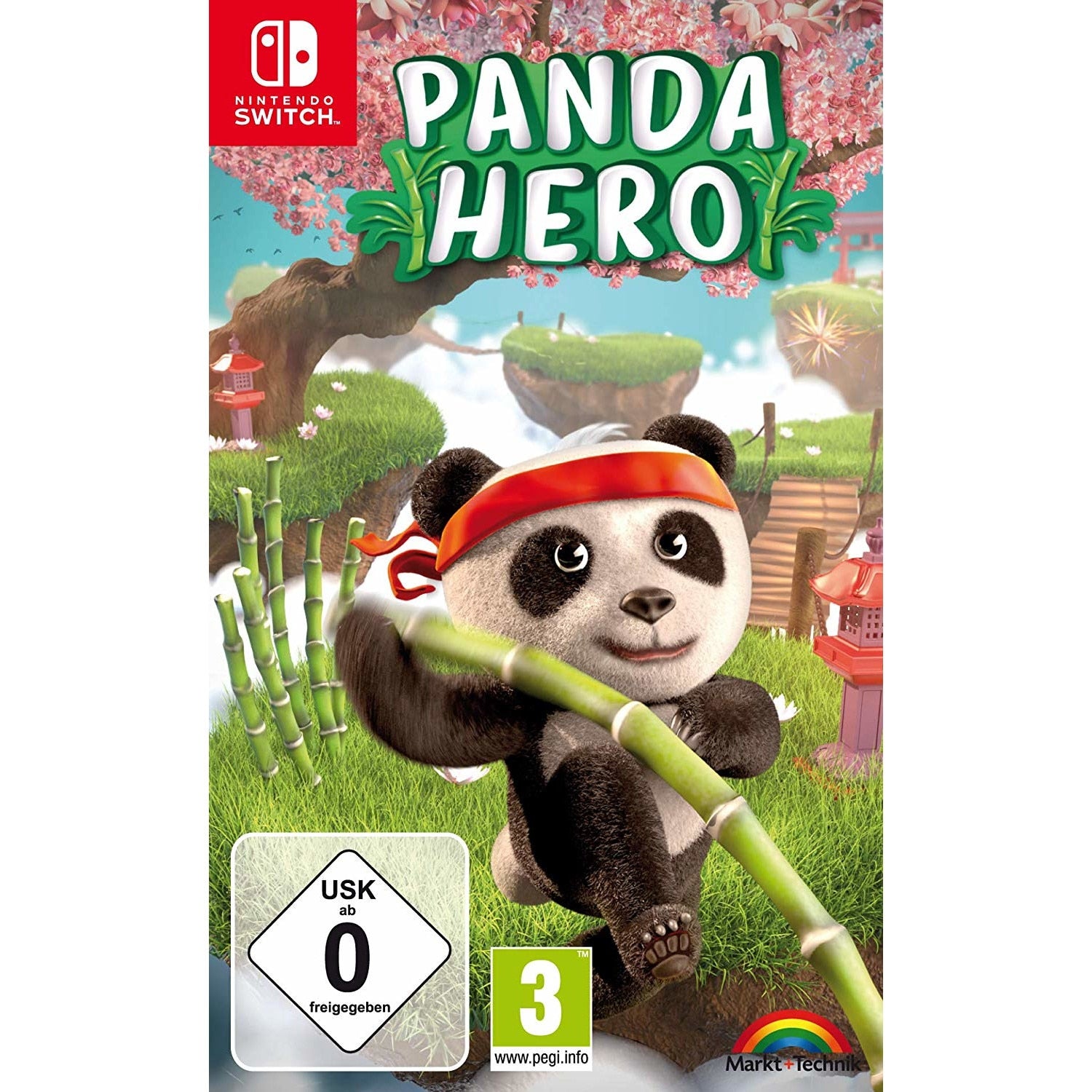 PANDA HERO - NINTENDO SWITCH - OFFICIAL WEBSITE - EU - MULTILANGUAGE - Libelula Vesela - Jocuri video