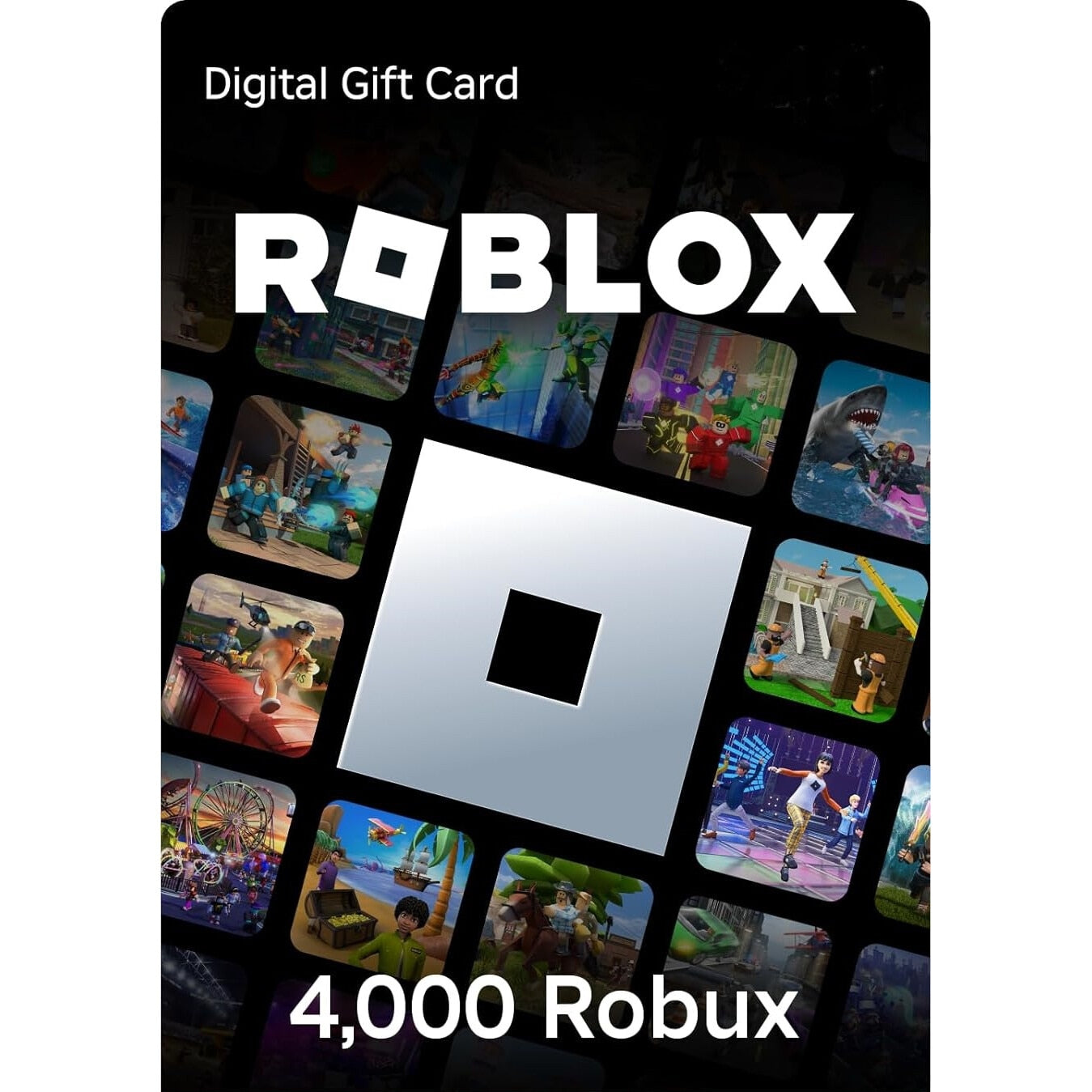 ROBLOX 4000 ROBUX (GIFT CARD) - PC - OFFICIAL WEBSITE - MULTILANGUAGE - WORLDWIDE