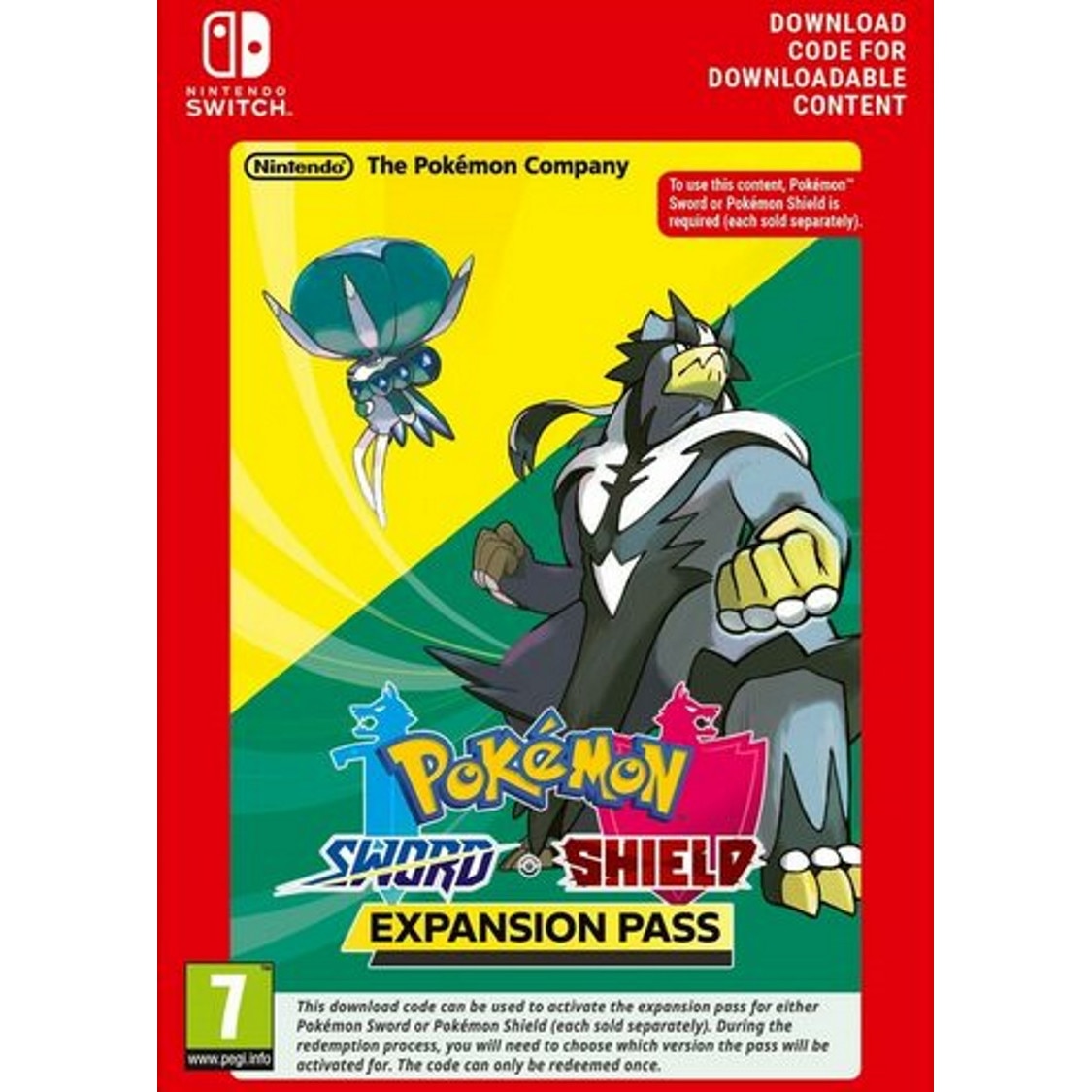POKEMON SWORD - EXPANSION PASS - NINTENDO SWITCH - MULTILANGUAGE - EU - Libelula Vesela - Jocuri video