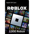 ROBLOX GIFT CARD 2000 ROBUX - PC - OFFICIAL WEBSITE - MULTILANGUAGE - WORLDWIDE