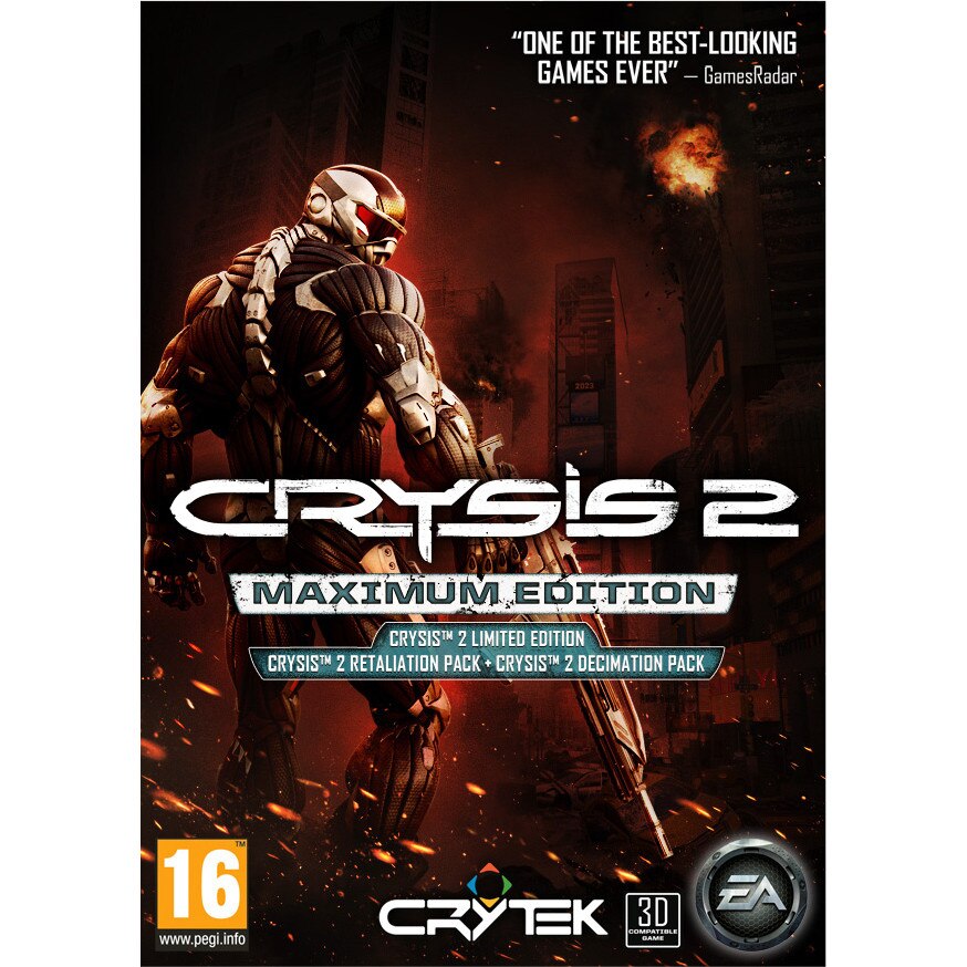 CRYSIS 2 (MAXIMUM EDITION) - PC - ORIGIN - MULTILANGUAGE - EU - Libelula Vesela - Jocuri video