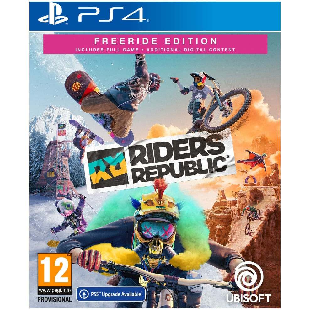 RIDERS REPUBLIC - BUNDLE FREE RIDE - PLAYSTATION PS4 - PSN - EU - MULTILANGUAGE - Libelula Vesela - Jocuri video