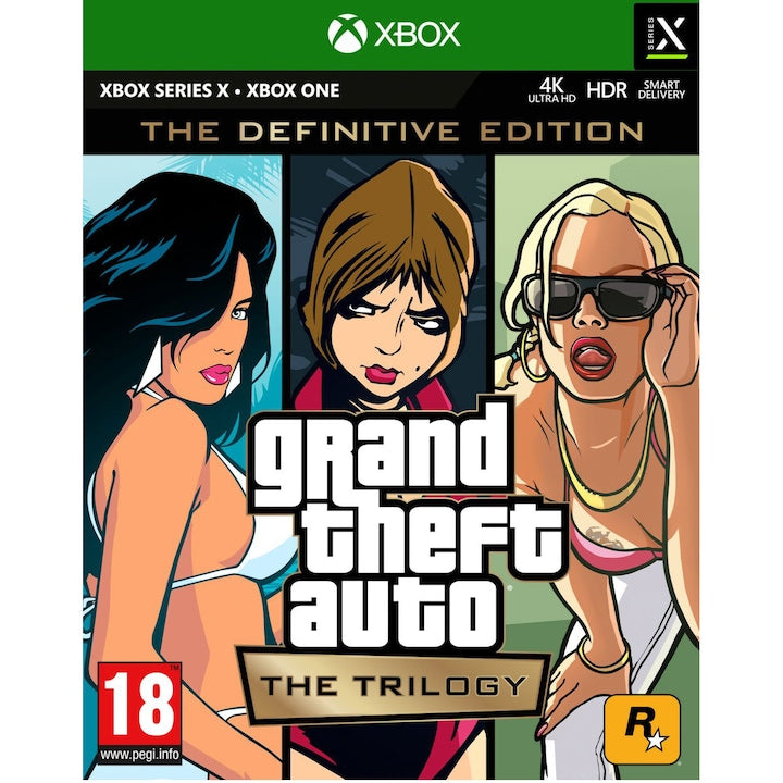 GRAND THEFT AUTO: THE TRILOGY (THE DEFINITIVE EDITION) (XBOX SERIES X|S) - XBOX LIVE - MULTILANGUAGE - EU