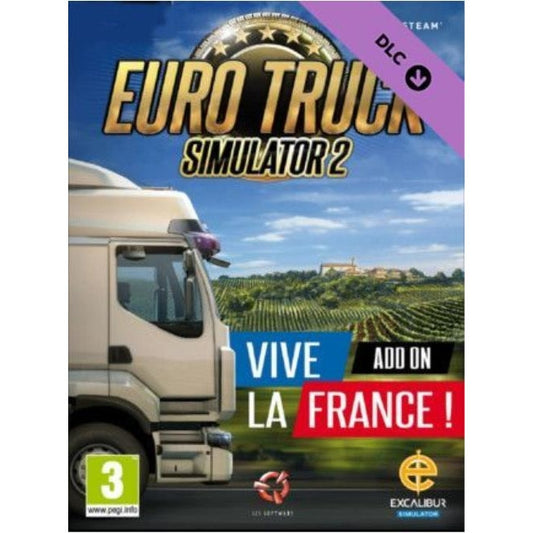 EURO TRUCK SIMULATOR 2 + VIVE LA FRANCE! - PC - STEAM - MULTILANGUAGE - WORLDWIDE