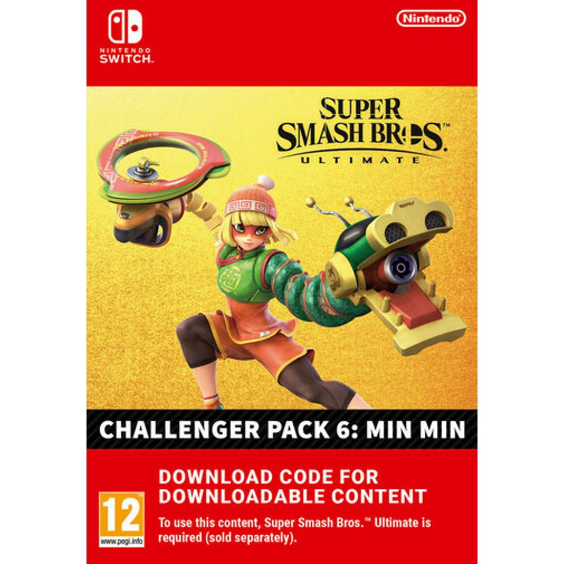 SUPER SMASH BROS. ULTIMATE - CHALLENGER PACK 6: MIN MIN - NINTENDO SWITCH - EU - MULTILANGUAGE - Libelula Vesela - Jocuri video
