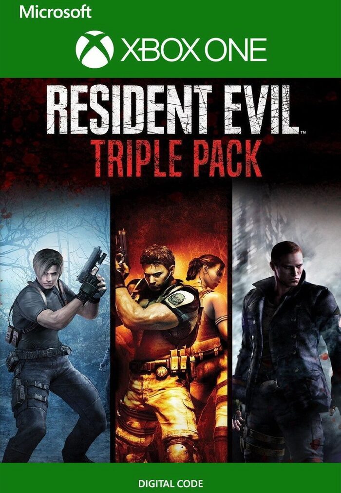 RESIDENT EVIL TRIPLE PACK (XBOX ONE) - XBOX LIVE - MULTILANGUAGE - EU - XBOX