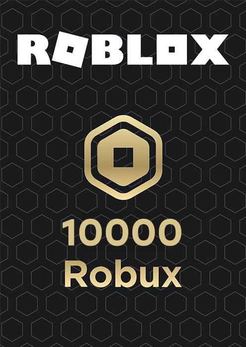 ROBLOX 10000 ROBUX (GIFT CARD) - PC - OFFICIAL WEBSITE - MULTILANGUAGE - WORLDWIDE