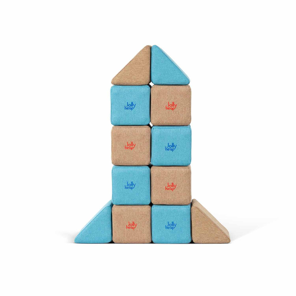 SET PIXI - 12 BLOCURI MAGNETICE MOI - 1-3 ANI - JOLLYHEAP