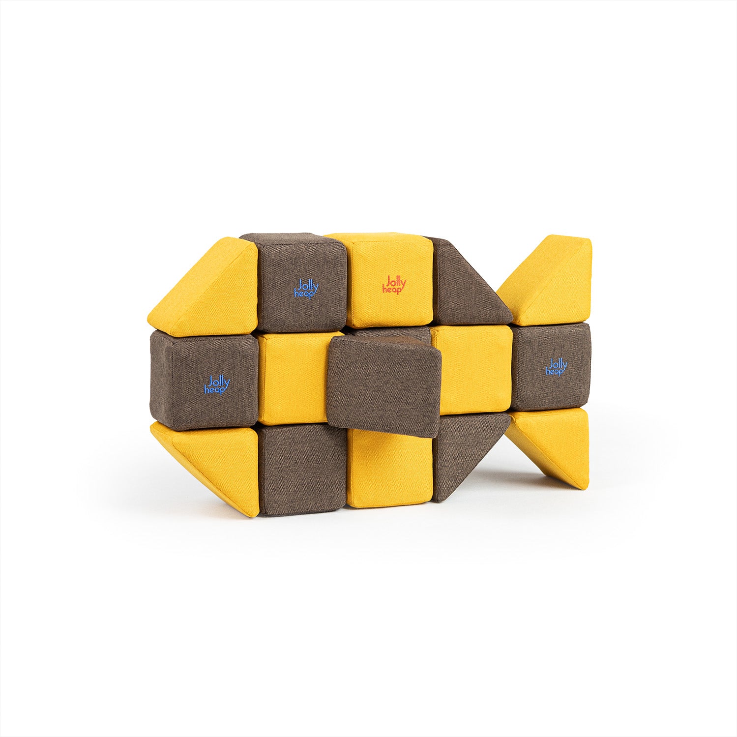 MEDIUM SET - 50 SOFT MAGNETIC BLOCKS - 1-99 YEARS - JOLLYHEAP