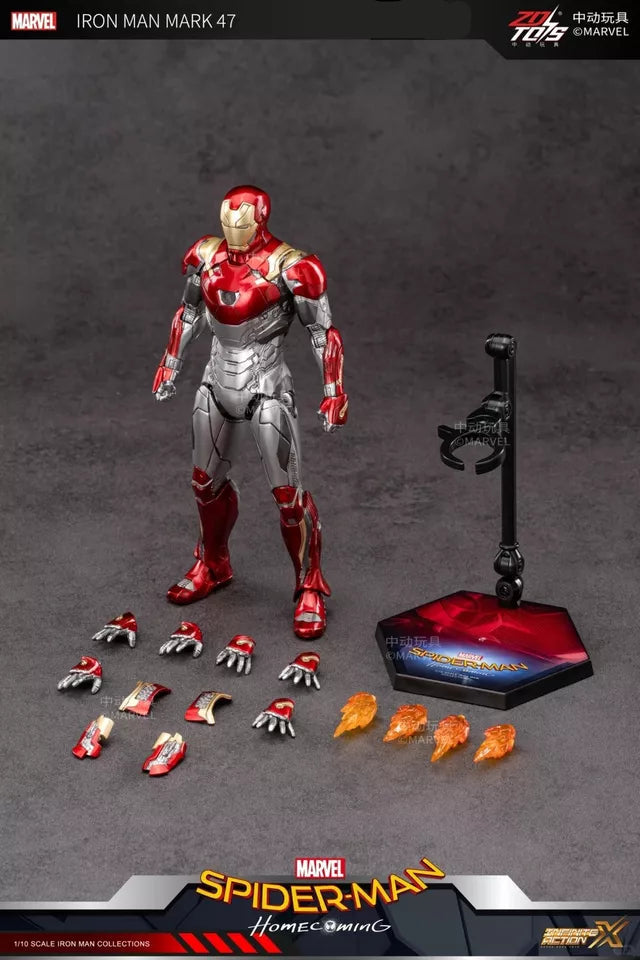 IRON MAN - MARK 47 - FIGURINA ARTICULATA DE COLECTIE