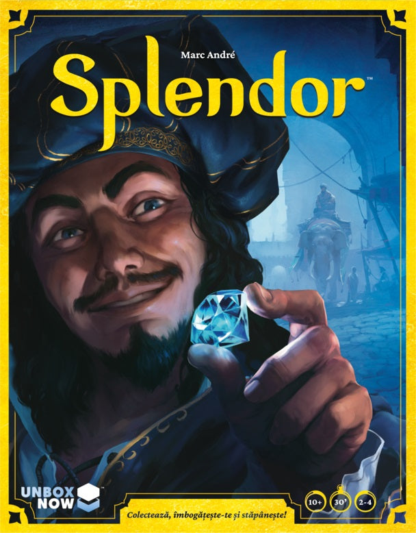 SPLENDOR BOARD GAME (REFRESH), ROMANIAN LANGUAGE - ASMODEE GROUP (SCSPL01RO)