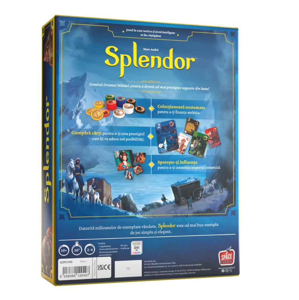 JOC DE SOCIETATE SPLENDOR (REFRESH), LIMBA ROMANA - ASMODEE GROUP (SCSPL01RO)