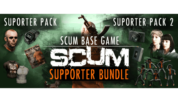 SCUM SUPPORTER BUNDLE - PC - STEAM - MULTILANGUAGE - WORLDWIDE - Libelula Vesela - Jocuri video