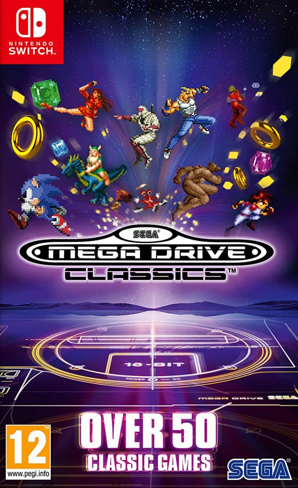 SEGA MEGA DRIVE CLASSICS - NINTENDO SWITCH - EU - MULTILANGUAGE - Libelula Vesela - Jocuri video