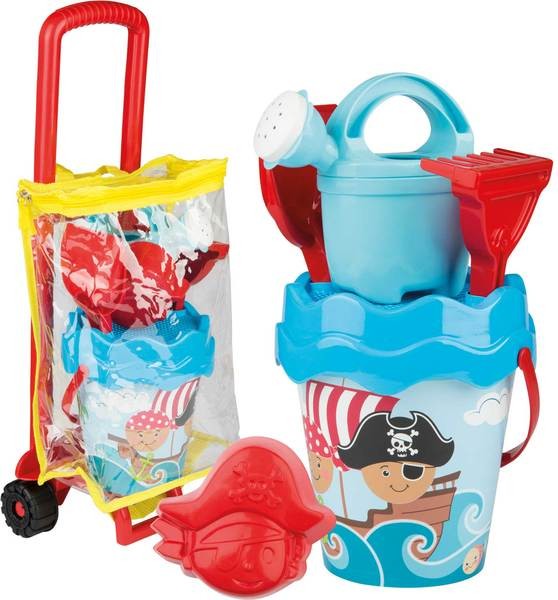 SET ANDRONI PENTRU NISIP TROLLER CU GALETUSA STROPITOARE SI ACCESORII PIRATI - ANDRONI GIOCATTOLI (AG6402-00PI)