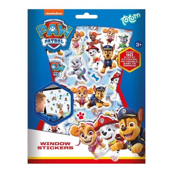 PAW PATROL WINDOW STICKERS SET - TOTUM (VDM2007579)