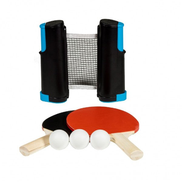 TABLE TENNIS SET WITH PADDLES, BALLS AND EXTENSIBLE NET - SPORTX (VDM2004280)
