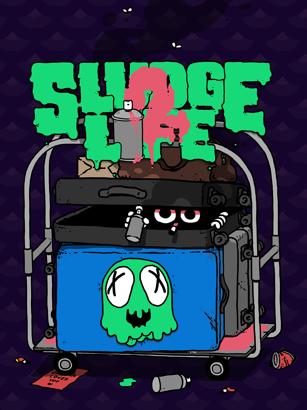 SLUDGE LIFE 2 - PC - STEAM - MULTILANGUAGE - WORLDWIDE - Libelula Vesela - Jocuri video