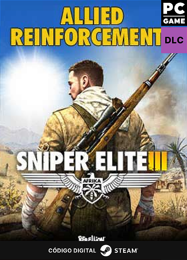 SNIPER ELITE III - ALLIED REINFORCEMENTS OUTFIT PACK - PC - STEAM - MULTILANGUAGE - WORLDWIDE