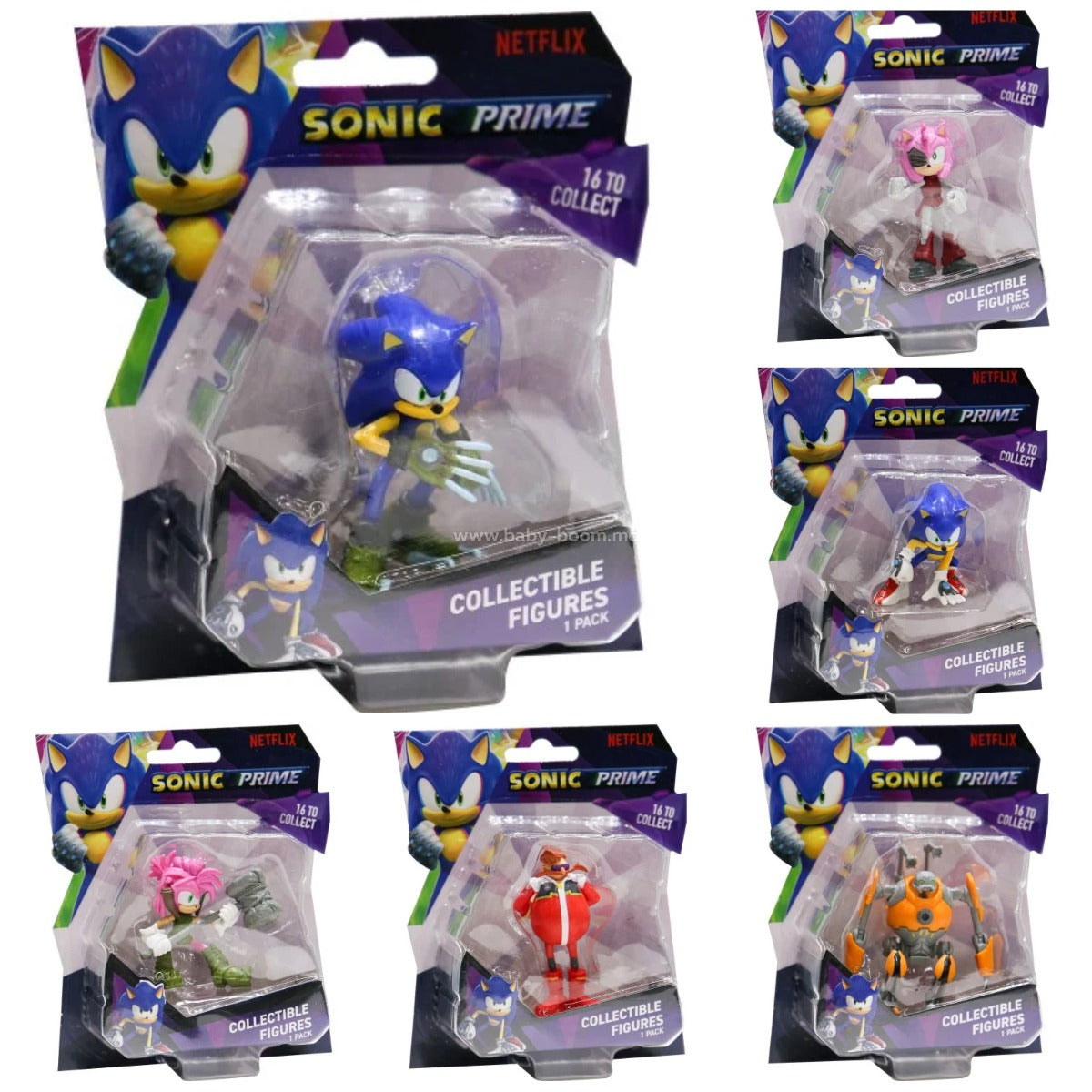 SONIC PRIME - FIGURINA BLISTER, DIVERSE MODELE, S1 - JAKKS PACIFIC (SON2010)