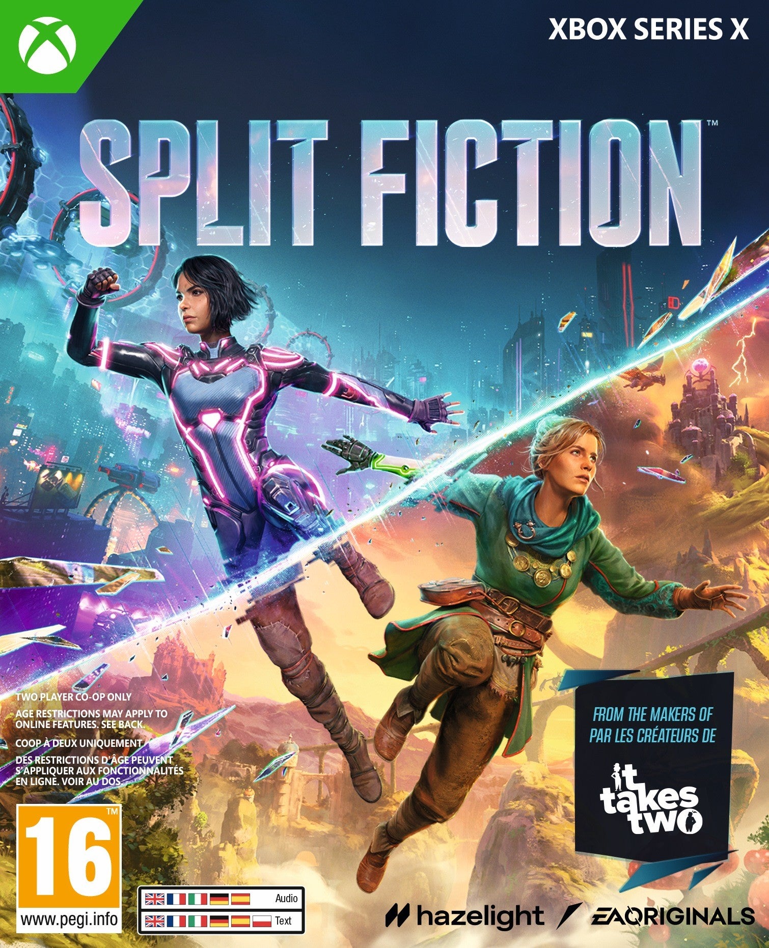 SPLIT FICTION - XBOX SERIES X|S - XBOX LIVE - MULTILANGUAGE - WORLDWIDE